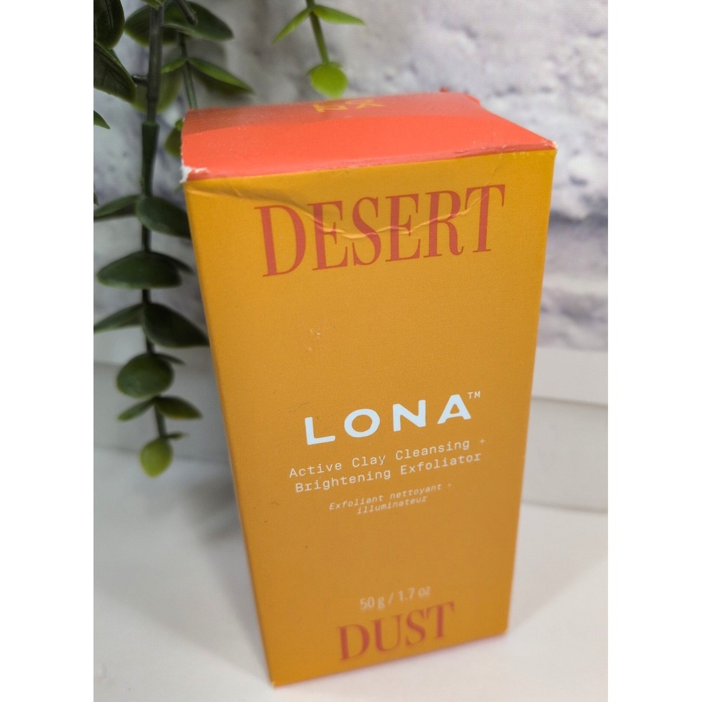 NIB!🌸Lona Desert Dust Active Clay Cleansing Brightening Exfoliating 50g/1.7oz